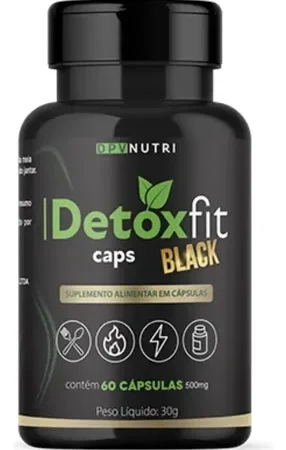 Detox Fit Caps Black Funciona? Review Completo 2026: Benefícios, Composição, Como Tomar e Vale a Pena?