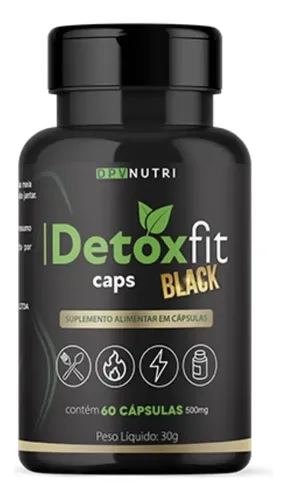 Detox Fit Caps Black Funciona? Review Completo 2026: Benefícios, Composição, Como Tomar e Vale a Pena?